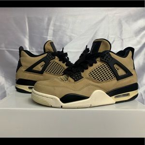 Air Jordan 4 Retro Fossil Mushroom 2019 Size 7W/5.5Y - preowned